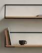 Rail Shelf, natural oak