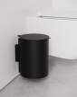 Toilet Bin, black