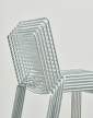 Hee Dining Chair, hot galvanised