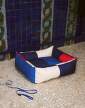 HAY Dogs Bed M, red/blue