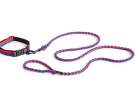 HAY Dogs Leash Braided, red/blue