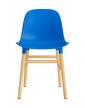 Form Chair Oak, bright blue