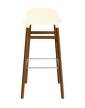 Form Bar Chair 75 cm Walnut, cream