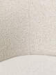 Rico Dining Chair Soft Bouclé, off-white/sand