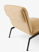 Muno Lounge Chair LN18, Clay 7/black