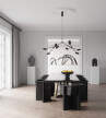 Brutus Dining Chair, coffee