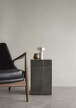 Plinth Side Table Tall, Grey Kendzo