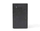 Plinth Side Table Tall, Nero Marquina