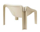 F300 Lounge Chair, pastel green/cream
