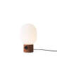 JWDA Table Lamp, red travertine