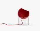 Topan VP13 Table Lamp, vermilion red