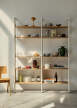 Rombe Full Bay, alabaster/lacquered oak