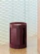 Facet Cabinet Low, burgundy