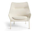 O2 Lounge Chair, soft cream textile