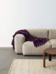 Duo Throw, plum