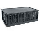 Colour Crate Lid Plastic X-Large, charcoal