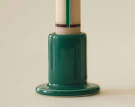 Tube Candleholder Small, green