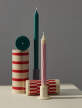 Tube Candleholder Small, off-white