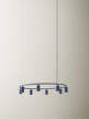 Donna Circle 100 Pendant, midnight blue