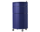 Barboy Side Table, glossy deep blue