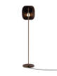 Wing Floor Lamp, bronzed aluminium