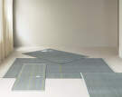 Seam Rug, blue tones