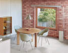 Compass Floor Lamp, brushed aluminium