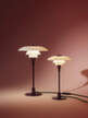 Stolní lampa PH, glossy burgundy
