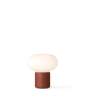 Karl-Johan Portable Table Lamp, Earth Red