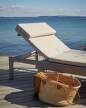 Riviera Sunbed, teak