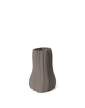 Moire Vase Small, anthracite