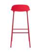 Form Bar Chair 75 cm Steel, bright red