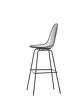 Eames Wire Bar Stool High, basic dark