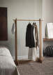 Bridge Clothes Rack, oiled oak