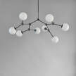 Drop Chandelier Bulp Mini, grey