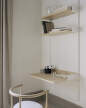 Study Shelf, oak/white