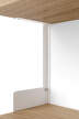 Wall Shelf 900, oak/white