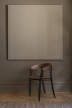 Missing Armchair, lacquered walnut