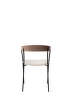 Missing Armchair, lacquered walnut/Barnum 24