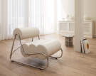 Fave Chair, chrome/Spectrum Mineral