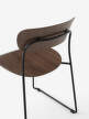 Pavilion Side Chair AV51, walnut