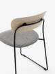 Pavilion Side Chair AV52, oak/Sisu 165