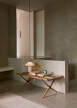 X Coffee Table HM13, lacquered oak and walnut