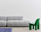 Chisel Lounge Chair, lush green