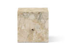 Plinth Side Table Cubic, Kunis Breccia sand