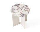 Androgyne Side Table Top, Calacatta Viola