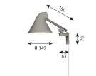 NJP Wall Lamp Short