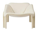 F300 Lounge Chair, pastel green/cream