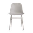 Form Chair Steel, warm grey
