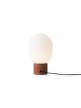 JWDA Table Lamp, red travertine